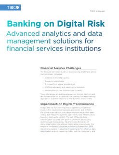 Banking on Digitally Enabled Risk