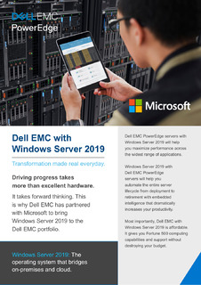 Dell EMC with Windows Server 2019