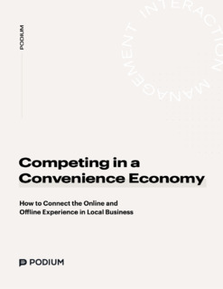 Competing in a Convenience Economy