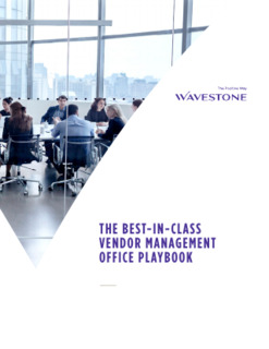 The Best-In-Class Vendor Management Office Playbook