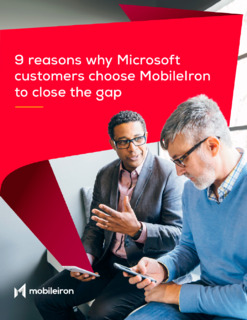 9 Reasons Why Microsoft Customers Choose Mobile to Close the Gap