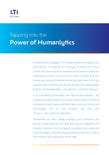 Tapping into the Power of Humanlytics