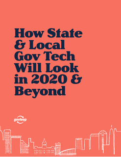 GovLoop State and Local Tech in 2020
