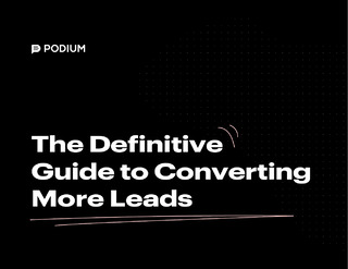 The Definitive Guide to Converting More Leads