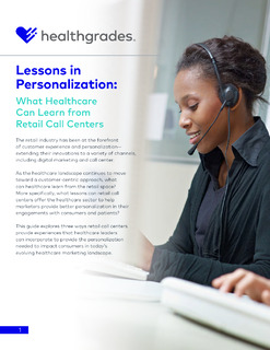 Lessons in Personalization: What Healthcare Can Learn from Retail Call Centers