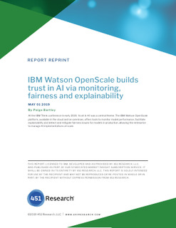 How can IBM Watson OpenScale help you scale AI and how does it compare to its competition