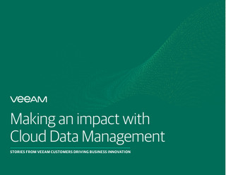 Making an impact with Cloud Data Management
