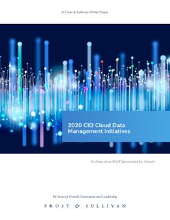 2020 CIO Cloud Data Management Initiatives
