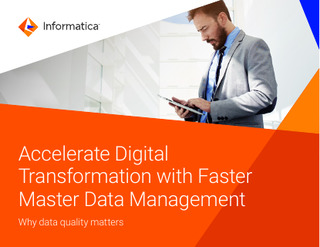 Accelerate Digital Transformation with Faster Master Data Management