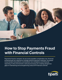 How to Stop Payments Fraud with Financial Controls