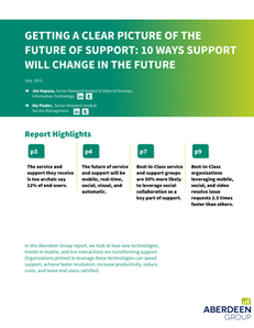 Getting a Clear Picture of the Future of Support: 10 Ways Support Will Change in the Future