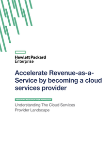 Accelerate Revenue-as-a-Service by Becoming a Cloud Services Provider