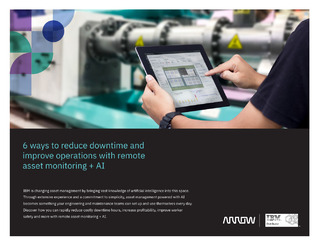 6 Ways to Reduce Downtime and Improve Operations with Remote Asset Monitoring + AI