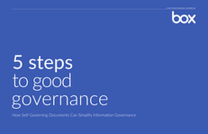 5 Steps to Good Governance