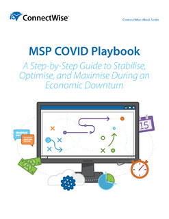MSP COVID Playbook: A Step-by-Step Guide to Stabilise, Optimise, and Maximise During an Economic Downturn