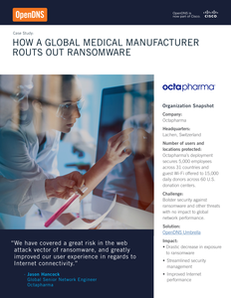 Case Study: How a Global Medical Manufacturer Routs Out Ransomware
