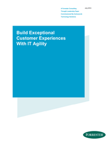 Build Exceptional Customer Experiences with IT Agility