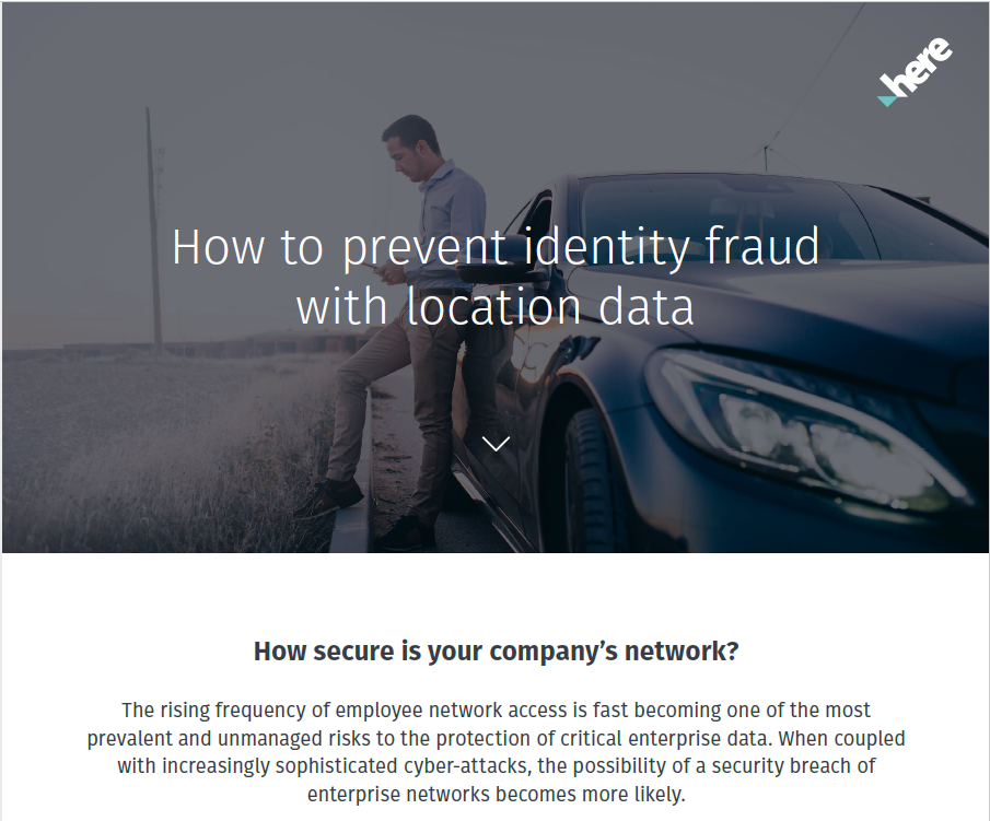 How to prevent identity fraud with location intelligence