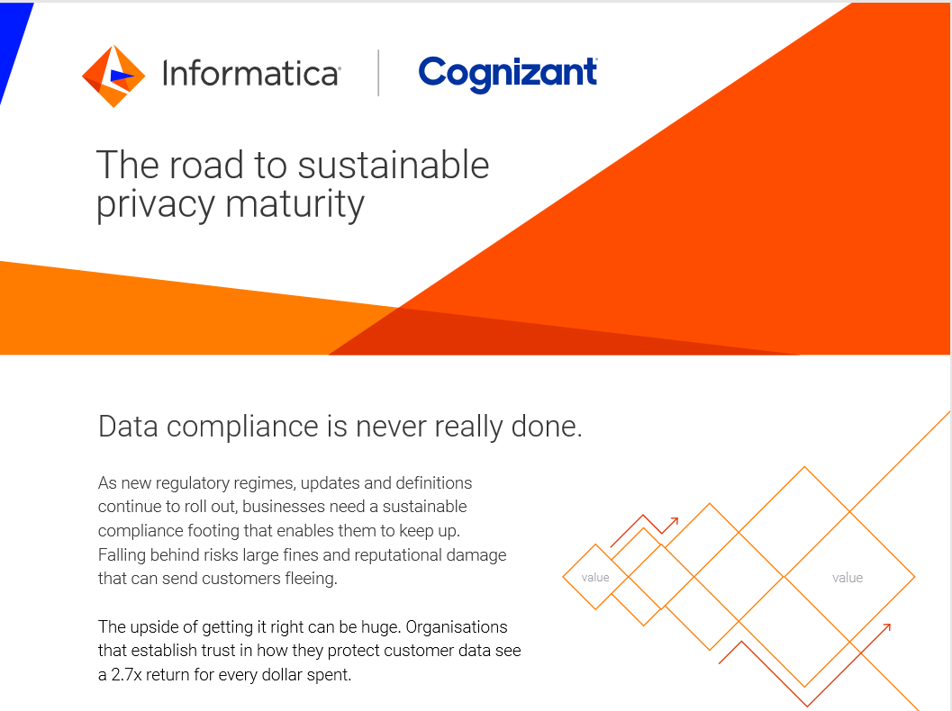 The road to sustainable privacy maturity