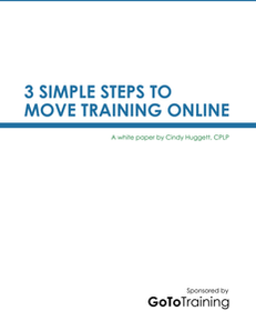 3 Simple Steps Moving Training Online