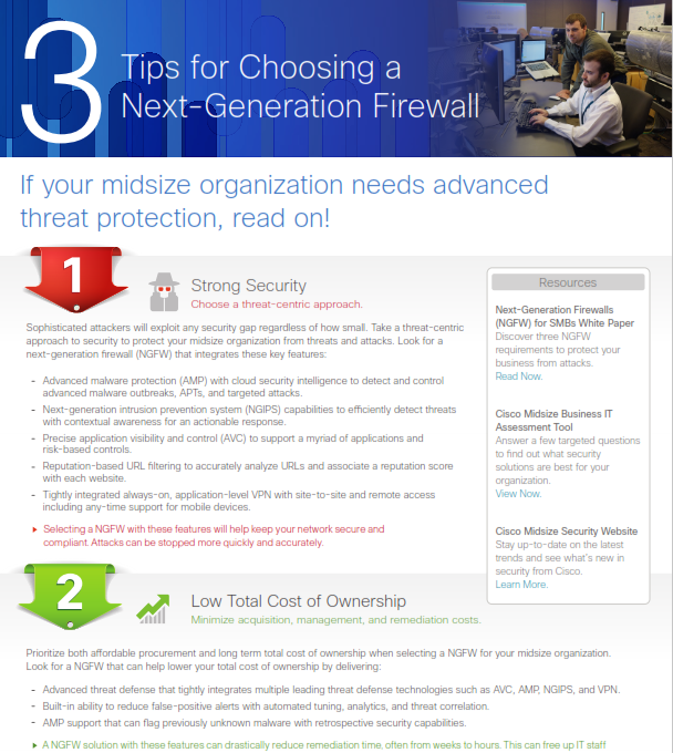 3 Tips for Choosing a Next Generation Firewall