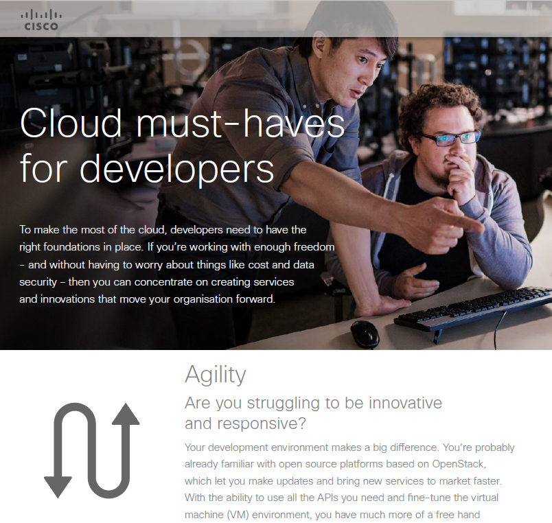 Cloud Must-Haves for Developers