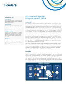 Real-time Data Pipelines: Bring in More Data, Faster