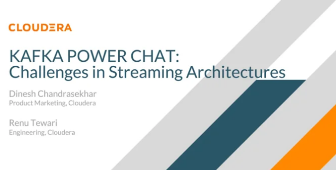 Kafka Power Chat: Challenges in Streaming Architectures