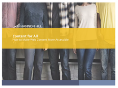 Content for All: How to Make Web Content More Accessible