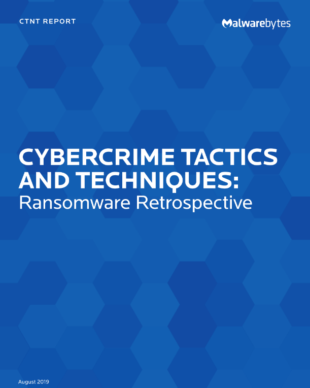 Cybercrime Tactics and Techniques: Ransomware Retrospective