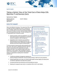 IDC Report: Optimize IT and Business Gains