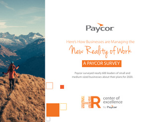 How Businesses are Managing the New Reality of Work: A Paycor Survey