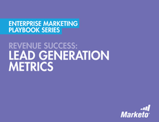 Enterprise Marketing Playbook Series: Lead Generation Metrics