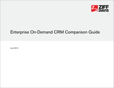 Enterprise On-Demand CRM Comparison Guide