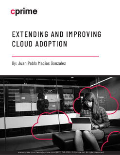 Extending and Improving Cloud Adoption