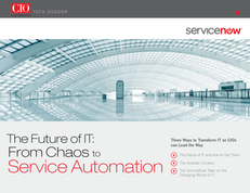 The Future of IT  From Chaos to Service Automation