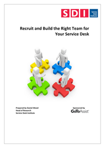 Recruit and Build the Right Team for Your Service Desk