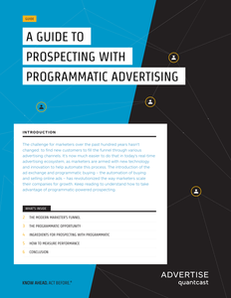 A Guide to Prospecting with Programmatic Advertising