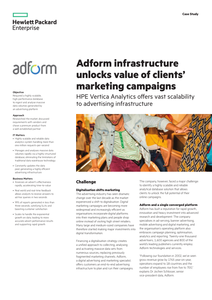 Adform Infrastructure Unlocks Value of Clients’ Marketing Campaigns