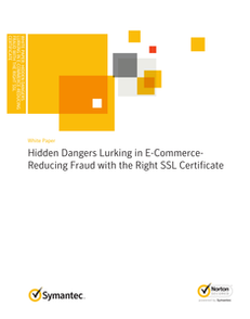 Hidden Dangers Lurking in E-Commerce – Reducing Fraud with the Right SSL Certificate