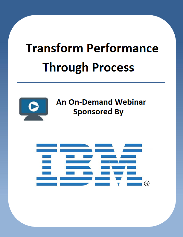 Transform Performance Through Process