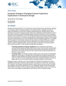 Evergreen Storage Is Changing Customer Experience Expectations in Enterprise Storage