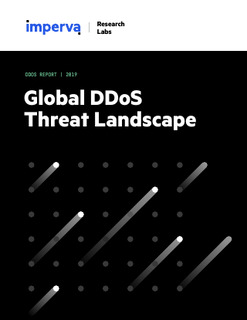 2019 Global DDoS Threat Landscape Report