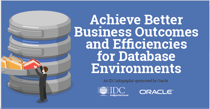 Infographic: Achieve Better Outcomes and Efficiency for Database Environments