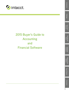 The 2015 Buyer’s Guide to Accounting and Financial Software