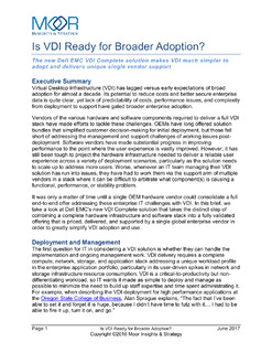 Is VDI Ready for Broader Adoption?