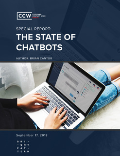 Special Report: The State of Chatbots