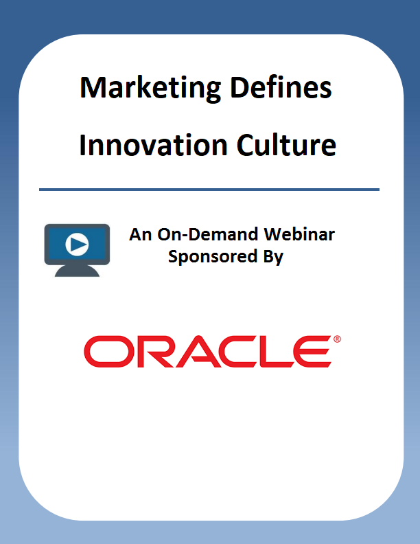 Marketing Defines Innovation Culture