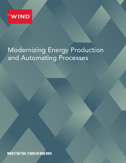 Modernizing Energy Production and Automating Processes