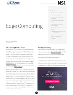 Edge Computing